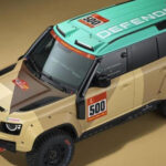 GaadiDrive.com|Exciting Land Rover Defender Dakar D7X-R revealed for 2026 Dakar Rally !