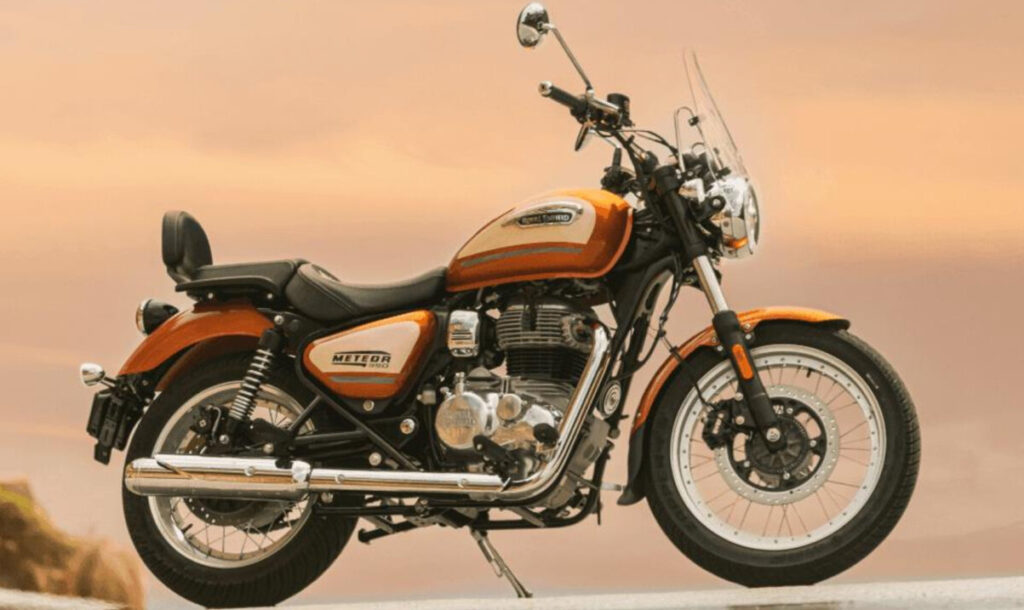 GaadiDrive.com | Royal Enfield Meteor 350 Sundowner Orange Special Edition launched at Rs 2.19 lakh…