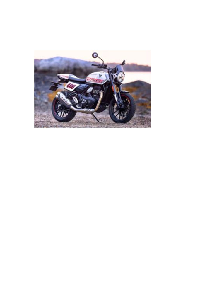 GaadiDrive.com | Triumph Tracker 400 launched in UK as Speed 400-based flat tracker, Next in India !